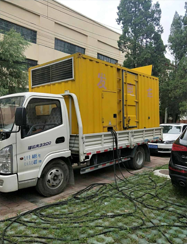 康定发电车出租-柴油发电机组排烟系统设计要求及其考虑因素